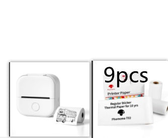 Portable Mini Thermal Label Printer – Bluetooth Sticker Maker & Photo Printer for Home, School & Office Use