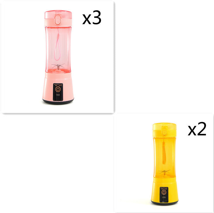 Portable Electric Fruit Juicer – USB Rechargeable Mini Smoothie Blender