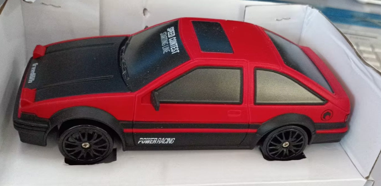 2.4GHz 4WD RC Drift Car – 1:24 Scale Remote Control GTR AE86 Model with LED Lights
