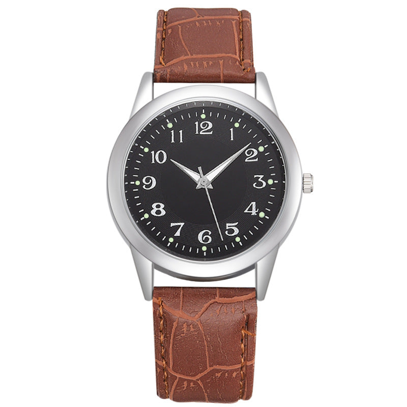 Men's Business Quartz Watch with Roman Numerals – Classic Analog Wristwatch