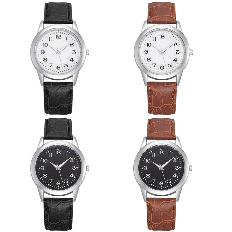 Men's Business Quartz Watch with Roman Numerals – Classic Analog Wristwatch