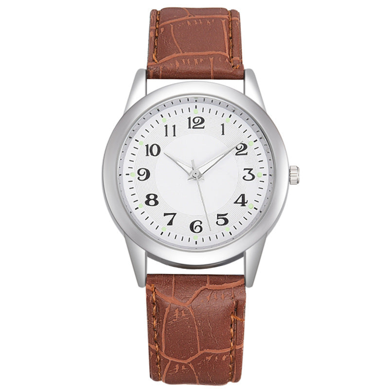 Men's Business Quartz Watch with Roman Numerals – Classic Analog Wristwatch