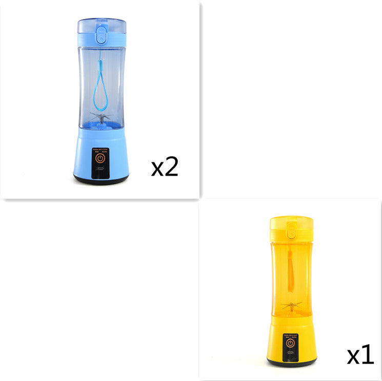 Portable Electric Fruit Juicer – USB Rechargeable Mini Smoothie Blender