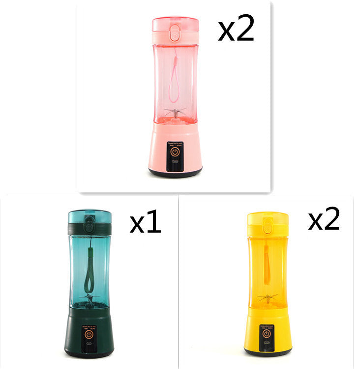 Portable Electric Fruit Juicer – USB Rechargeable Mini Smoothie Blender