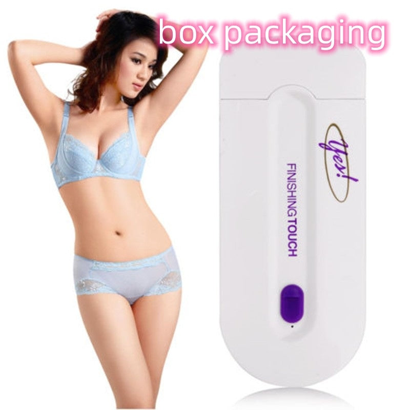 Electric Laser Hair Removal Shaver – Painless, Cordless IPL Device for Face & Body