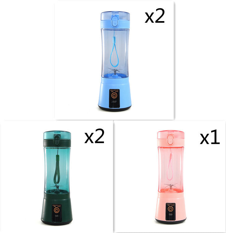 Portable Electric Fruit Juicer – USB Rechargeable Mini Smoothie Blender