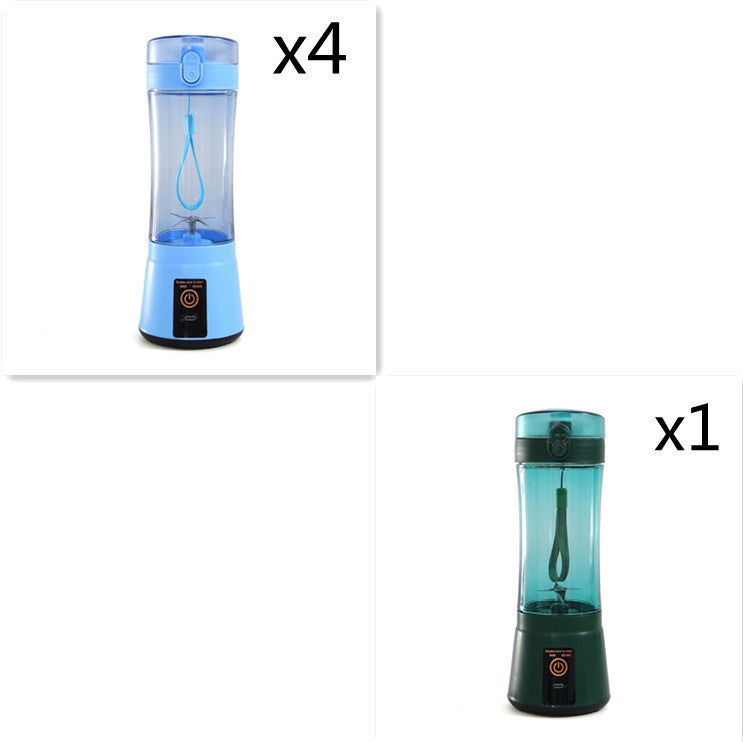 Portable Electric Fruit Juicer – USB Rechargeable Mini Smoothie Blender