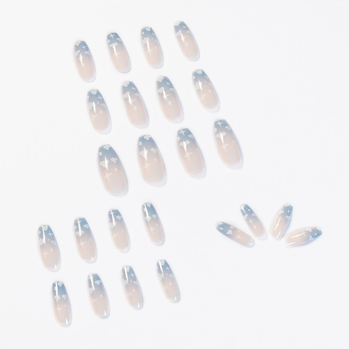 Soft Finish False Nails – Ready-to-Wear, Reusable Press-On Nail Set for Salon-Quality Manicure
