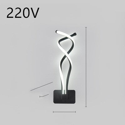 Nordic Minimalist LED Wall Lamp – Modern Iron Bedside Light Fixture for Bedroom & Living Room