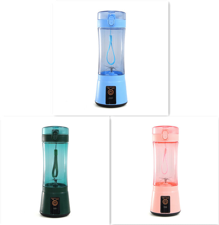 Portable Electric Fruit Juicer – USB Rechargeable Mini Smoothie Blender