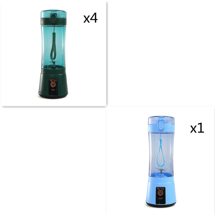 Portable Electric Fruit Juicer – USB Rechargeable Mini Smoothie Blender