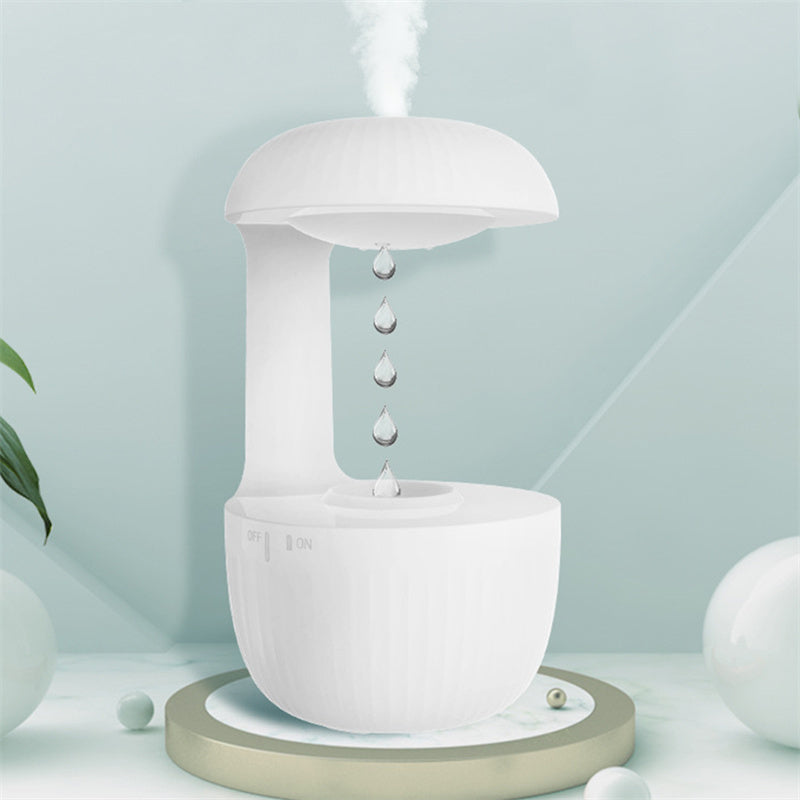 Anti-Gravity Air Humidifier – Levitating Water Drop Cool Mist Maker for Relaxation & Home Aesthetic