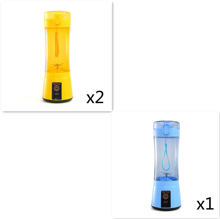 Portable Electric Fruit Juicer – USB Rechargeable Mini Smoothie Blender