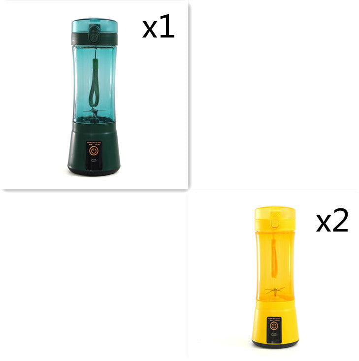 Portable Electric Fruit Juicer – USB Rechargeable Mini Smoothie Blender
