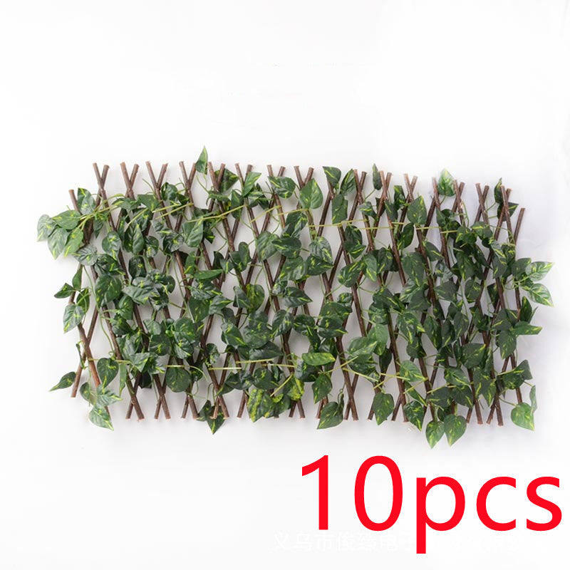 Expandable Wooden Garden Trellis – Anticorrosive Wood Fence Panel for Climbing Plants & Wall Décor