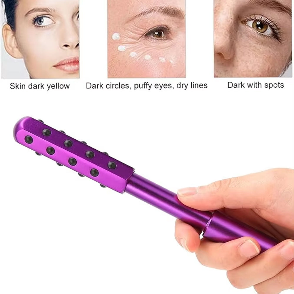 30 Germanium Beauty Stick Facial Roller & Anti-Wrinkle Face Massage Wand