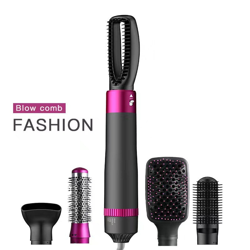 5-in-1 Professional Hair Dryer Brush – Multifunctional Styling Tool with Interchangeable Attachments