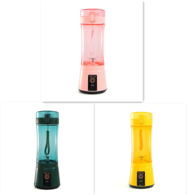 Portable Electric Fruit Juicer – USB Rechargeable Mini Smoothie Blender