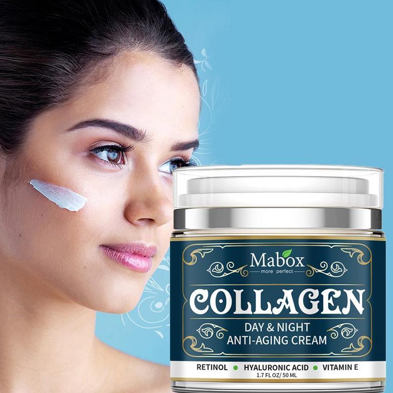 Collagen Moisturizing Facial Cream – Anti-Aging & Wrinkle-Reducing Day & Night Hydrating Cream