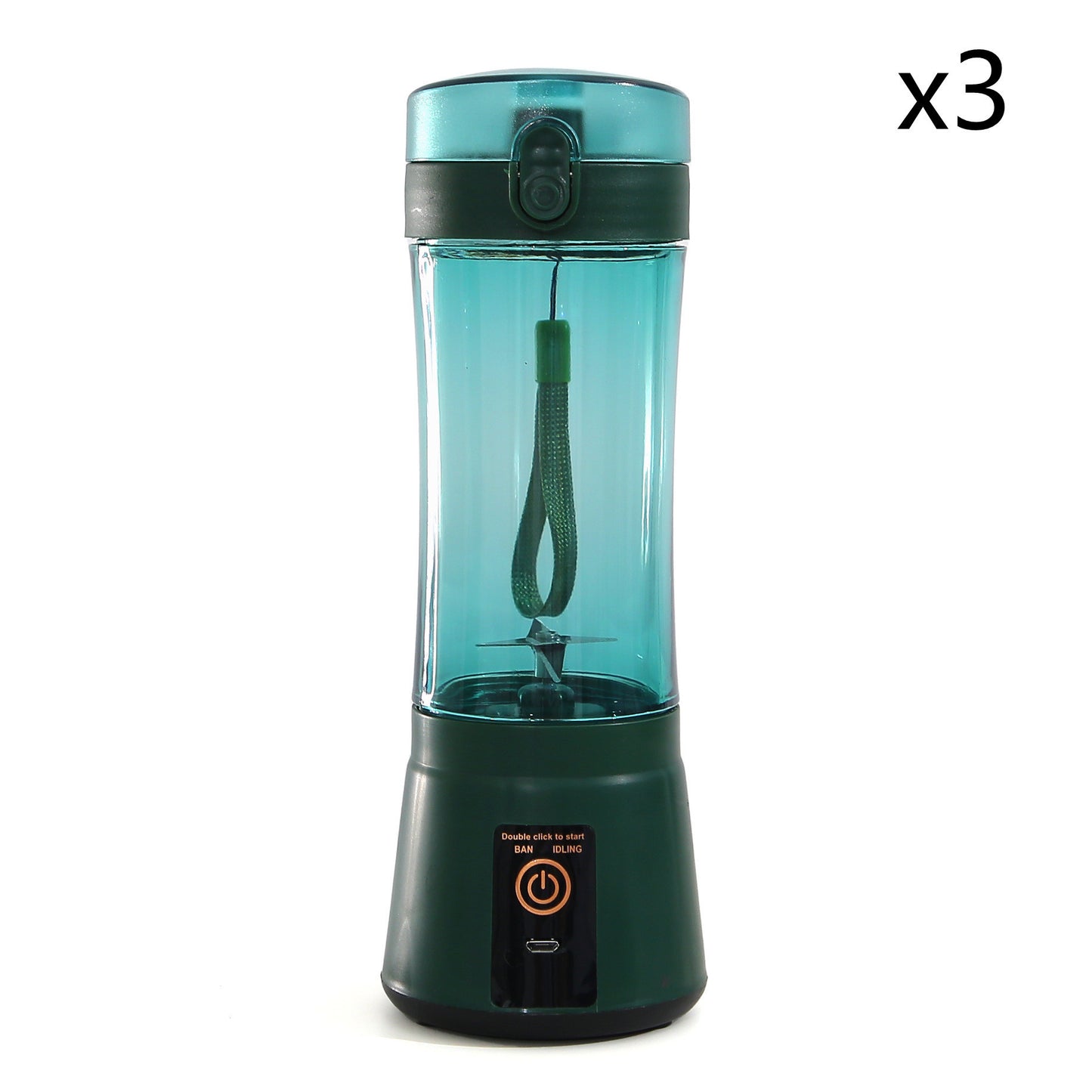 Portable Electric Fruit Juicer – USB Rechargeable Mini Smoothie Blender