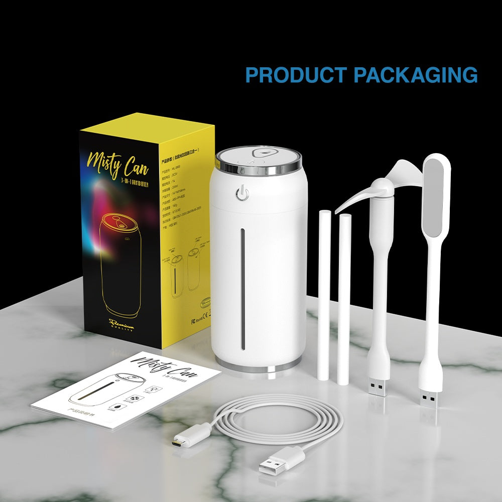 220ml Mini USB Car Humidifier & Aroma Diffuser – Portable Ultrasonic Air Purifier for Vehicle & Office