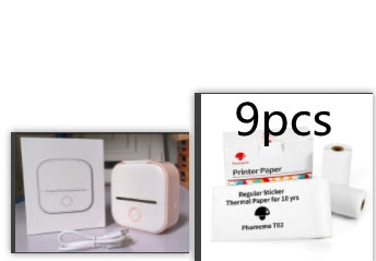Portable Mini Thermal Label Printer – Bluetooth Sticker Maker & Photo Printer for Home, School & Office Use