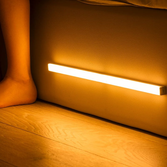 LED Sensor Light Bar – Motion-Activated Under-Cabinet Lighting with USB Rechargeable Battery
