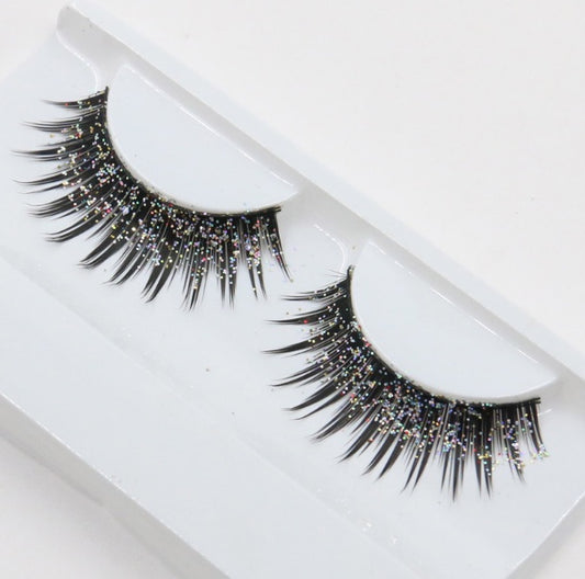 Glam Sequins False Eyelashes – Sparkling, Reusable Party Lashes