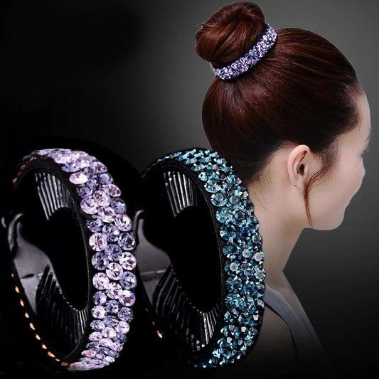 Elegant Rhinestone Hair Claw – Sparkling Crystal Hair Clip for Women