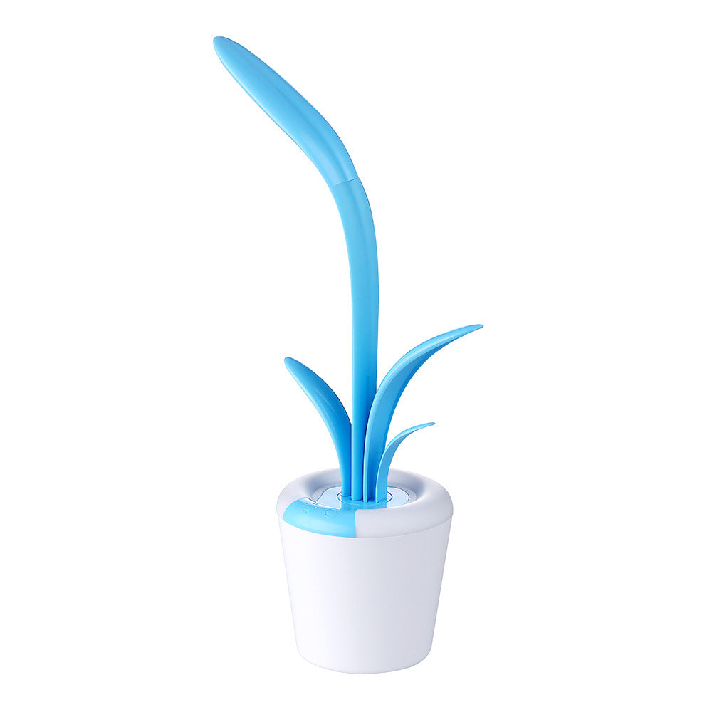 Modern USB Rechargeable LED Desk Lamp – Eye-Care Touch Control Light with Color Modes