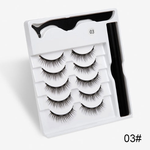 Magnetic False Eyelashes – Natural Look, No Glue Required