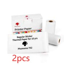 Portable Mini Thermal Label Printer – Bluetooth Sticker Maker & Photo Printer for Home, School & Office Use