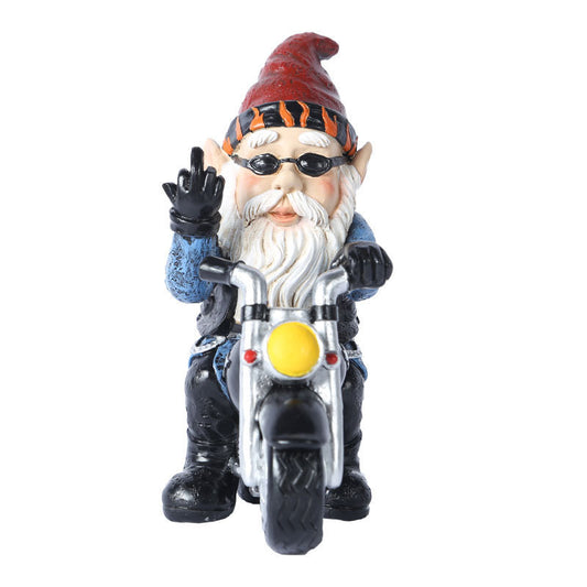 Charming Resin Garden Dwarf Statue – Whimsical Outdoor & Indoor Decoration
