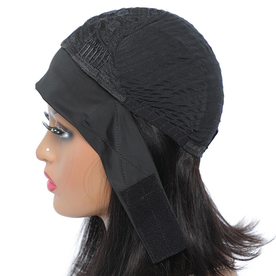 Fluffy Afro Headband Wig – African-Inspired Small Curl Headwrap Wig