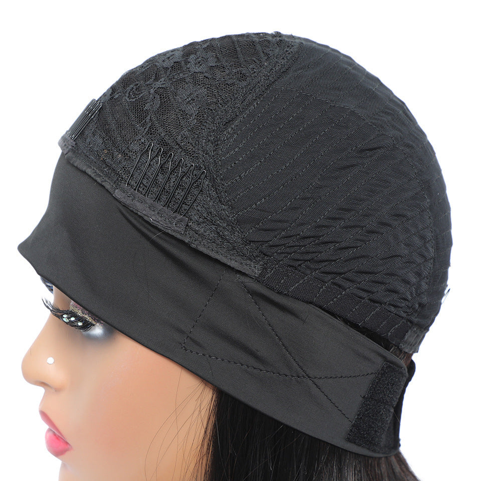 Fluffy Afro Headband Wig – African-Inspired Small Curl Headwrap Wig