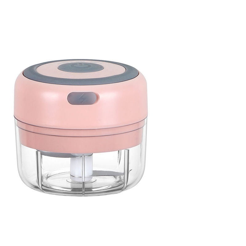 Mini Electric Garlic Chopper – USB Rechargeable Food Processor for Garlic, Ginger, and Vegetables