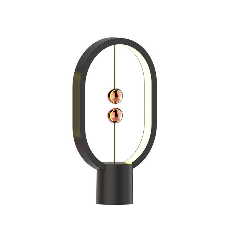 Mini Smart Magnetic Switch USB Suspended LED Bedside Lamp – Modern Floating Light with Touch Control – Rechargeable or USB-Powered