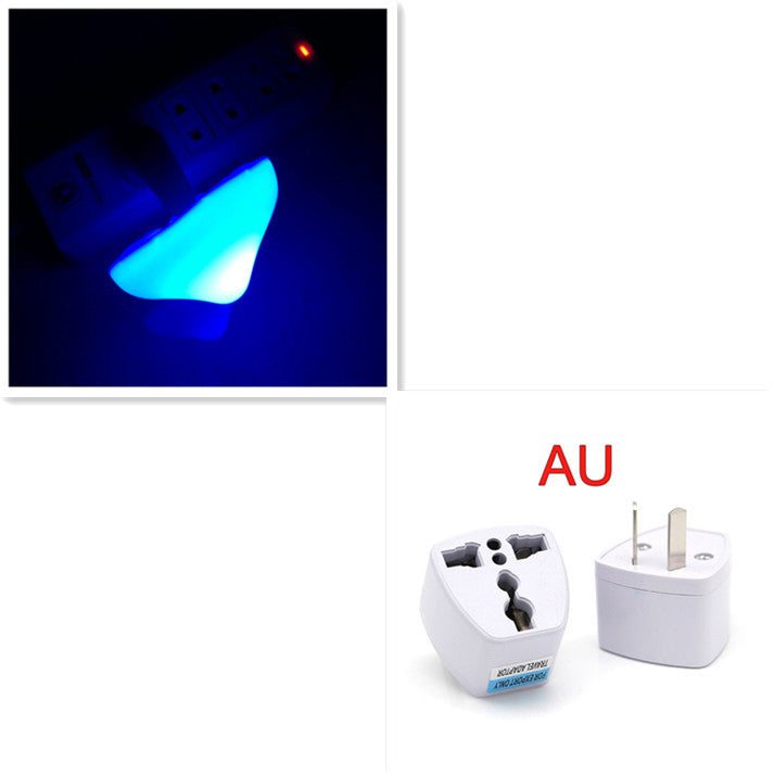 LED Mushroom Night Light – Plug-In Sensor Lamp with Warm White Glow