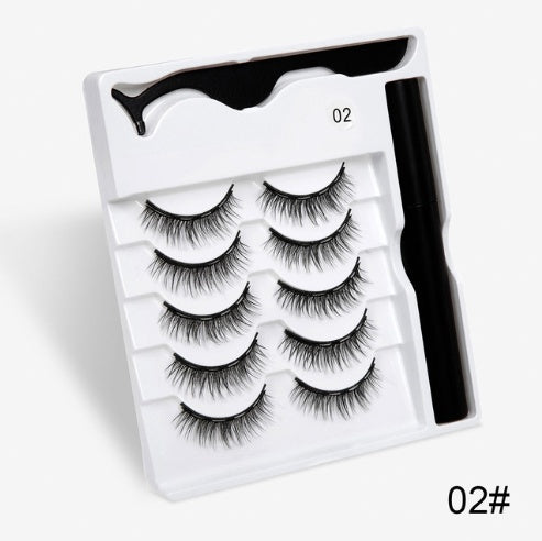 Magnetic False Eyelashes – Natural Look, No Glue Required