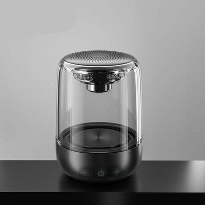 Portable Bluetooth Speaker with LED Lights - Wireless Speaker with Powerful Bass and Radio