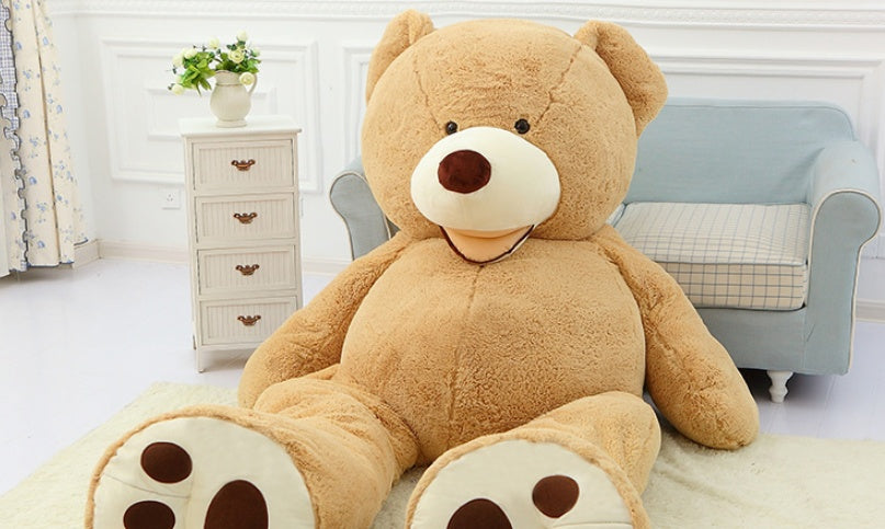 Giant Teddy Bear Plush Toy – Oversized Soft Stuffed Animal with Leather Shell (80cm–340cm)