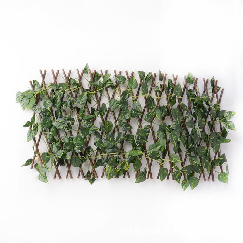 Expandable Wooden Garden Trellis – Anticorrosive Wood Fence Panel for Climbing Plants & Wall Décor