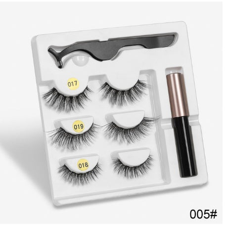 Magnetic False Eyelashes – Natural Look, No Glue Required