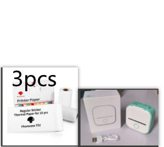 Portable Mini Thermal Label Printer – Bluetooth Sticker Maker & Photo Printer for Home, School & Office Use