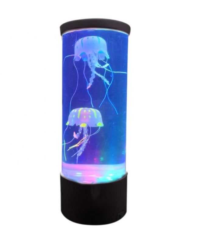 LED Jellyfish Aquarium Lamp Night Light – USB-Powered Color-Changing Mood Light with Realistic Motion