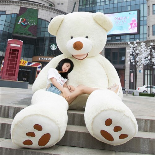 Giant Teddy Bear Plush Toy – Oversized Soft Stuffed Animal with Leather Shell (80cm–340cm)