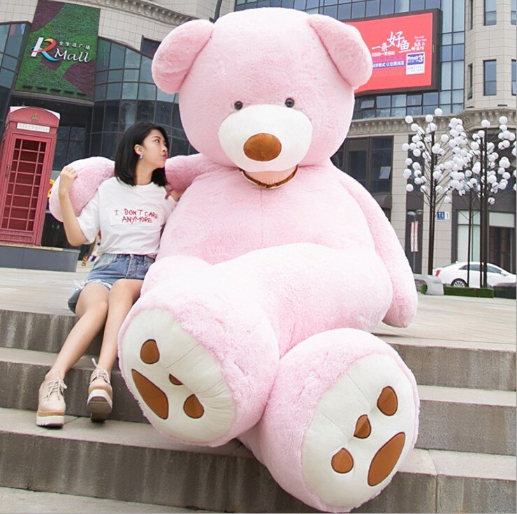 Giant Teddy Bear Plush Toy – Oversized Soft Stuffed Animal with Leather Shell (80cm–340cm)