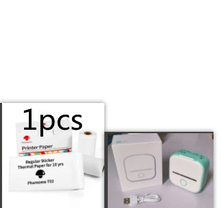 Portable Mini Thermal Label Printer – Bluetooth Sticker Maker & Photo Printer for Home, School & Office Use