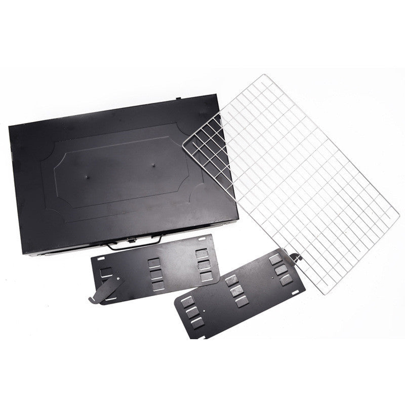 Portable Charcoal Grill Folding Box Grill – Compact Outdoor BBQ Grill