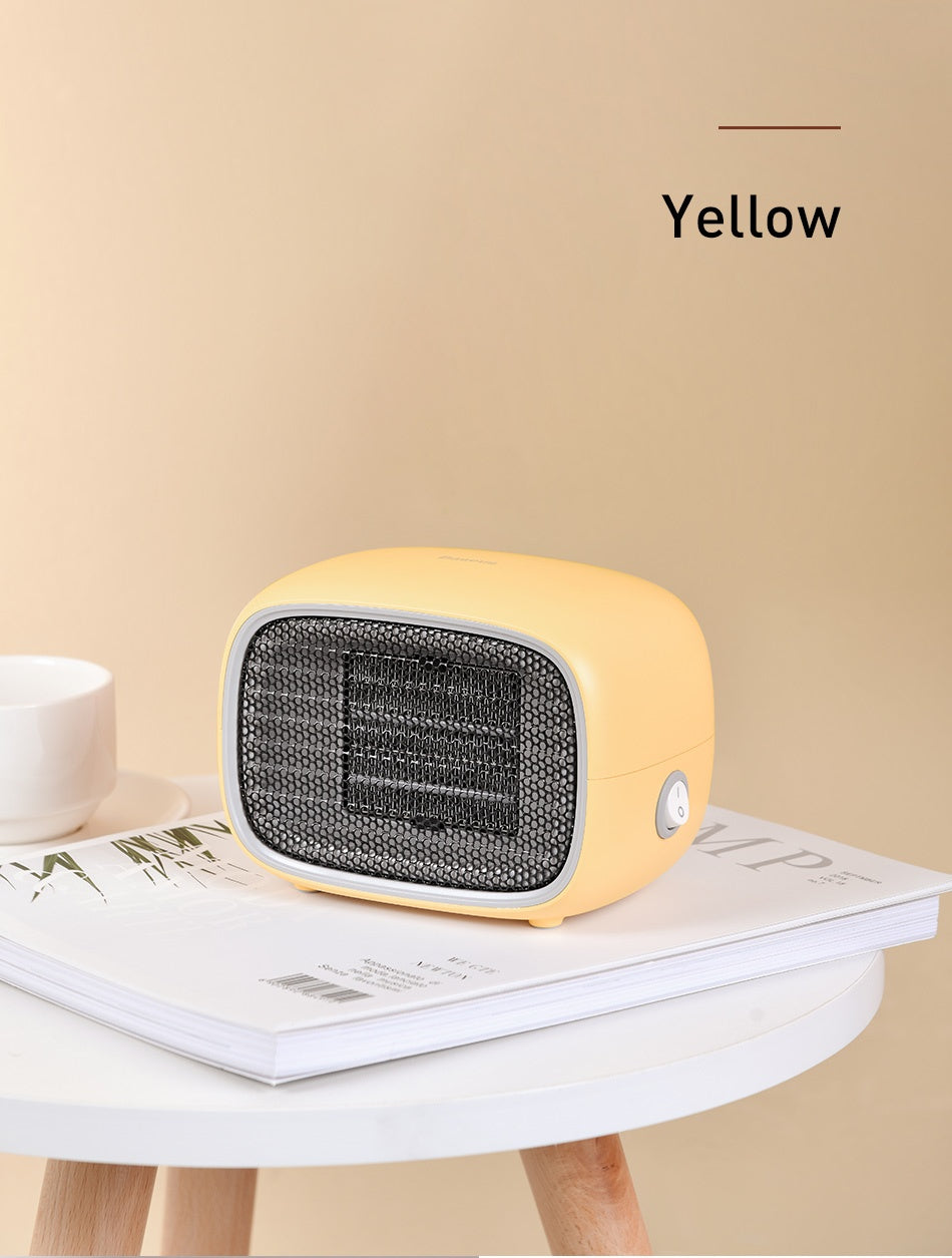 Compact PTC Ceramic Mini Home Heater – Fast Heating, Energy-Efficient Portable Space Warmer
